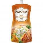 Соус Astoria сметана с луком 42%, 233мл