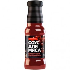 Соус Костровок брусничный с лесной брусникой для мяса, 250мл в магазинах Перекресток