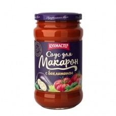 Соус Кухмастер для макарон с баклажаном, 400мл в магазинах Перекресток