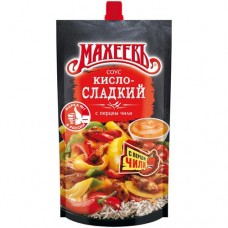 Соус Махеевъ кисло-сладкий деликатесный, 230мл в магазинах Перекресток
