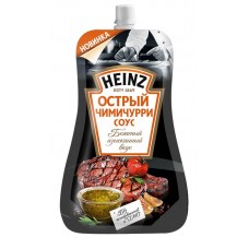 Соус Heinz Чимичурри острый деликатесный, 230мл в магазинах Перекресток