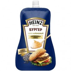 Соус Heinz Бургер майонезный со вкусом чёрного чеснока, 230мл в магазинах Перекресток
