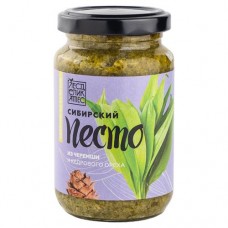 Песто ЛесДеликатес Сибирский из черемши и кедрового ореха, 200мл в магазинах Перекресток