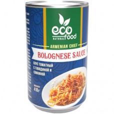 Соус томатный EcoFood Болоньезе с говядиной и свининой, 410мл в магазинах Перекресток