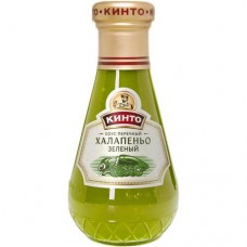 Соус Кинто Халапеньо перечный зелёный, 190г в магазинах Перекресток