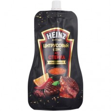 Соус Heinz цитрусовый для стейка, 200г в магазинах Перекресток