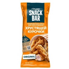 Смесь панировочная Гурмикс для приготовления хрустящей курочки, 240г в магазинах Перекресток