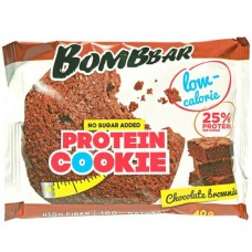 Печенье Bombbar со вкусом Шоколадный Брауни неглазированное, 40г в магазинах Перекресток