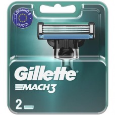 Кассеты для бритья Gillette Mach 3, 2шт в магазинах Перекресток