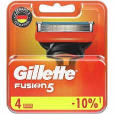 Кассеты для бритья Gillette Fusion, 4шт в магазинах Перекресток