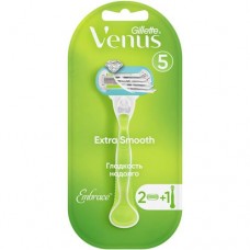 Бритва Venus Embrace женская + 2 кассеты в магазинах Перекресток