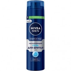 Гель для бритья Nivea Men Защита и уход увлажняющий, 200мл в магазинах Перекресток