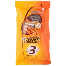 Бритва BIC 3 Sensitive одноразовая, 8шт в магазинах Перекресток