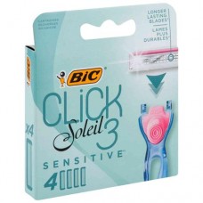 Кассеты Bic Клик солей 3 3-лезвийные для чувствительной кожи, 4шт в магазинах Перекресток
