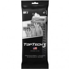 Бритвы Toptech 3 одноразовые мужские, 4шт в магазинах Перекресток