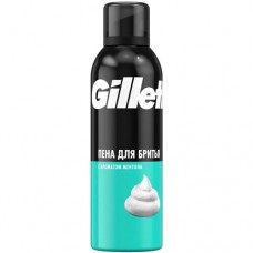 Пена Gillette с ароматом ментола для бритья, 200мл в магазинах Перекресток