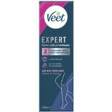 Крем Veet Expert для депиляции для всех типов кожи, 100мл в магазинах Перекресток