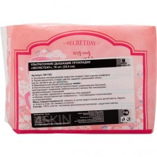 Прокладки Secret Day Sense love recipe ультратонкие дышащие органические 24.5см, 16шт в магазинах Перекресток