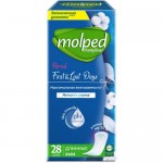 Прокладки Molped First and Last day Ежедневные гигиенические, 28шт Прокладки Molped First and Last day Ежедневные гигиенические, 28шт