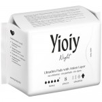 Прокладки Yioiy женские гигиенические ночные, 8шт
