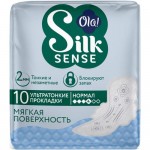 Прокладки Ola Silk Sense Мягкий шелк женские гигиенические ультратонкие, 10шт Прокладки Ola Silk Sense Мягкий шелк женские гигиенические ультратонкие, 10шт