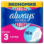 Прокладки Always Ultra super, 16шт Прокладки Always Ultra super, 16шт