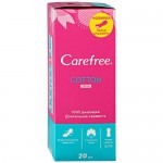 Прокладки Carefree Fresh with Cotton extract ежедневные, 20шт Прокладки Carefree Fresh with Cotton extract ежедневные, 20шт