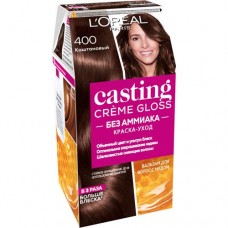 Краска-уход для волос Gloss Casting Creme каштановый 400 в магазинах Перекресток