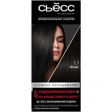 Крем-краска для волос Сьёсс Color чёрный 1-1, 115мл в магазинах Перекресток