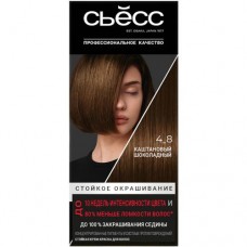 Крем-краска для волос Сьёсс Color каштановый шоколадный 4-8, 115мл в магазинах Перекресток