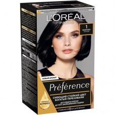Краска для волос L'Oreal Paris Recital Preference коллаген Неаполь чёрный 1.0 в магазинах Перекресток