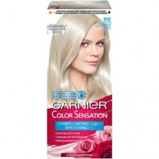Крем-краска для волос Garnier Color Sensation the Vivids пепельно-платиновый блонд 910, 110мл в магазинах Перекресток