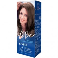 Крем-краска Estel Love стойкая для волос пепельно-русый 7/1 в магазинах Перекресток