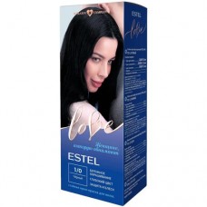 Крем-Краска Estel Love Стойкая 1/0 черный для волос в магазинах Перекресток