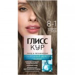 Краска Gliss Kur Уход&увлажнение для волос стойкая тон 8-1 холодный пепельно-русый Краска Gliss Kur Уход&увлажнение для волос стойкая тон 8-1 холодный пепельно-русый