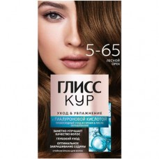 Краска Gliss Kur Уход&увлажнение для волос стойкая тон 5-6 лесной орех в магазинах Перекресток