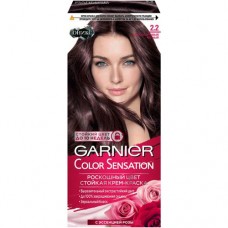 Крем-краска Garnier для волос Color Sensation Роскошный Цвет 2.2 перламутровый чёрный стойкая в магазинах Перекресток
