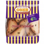 Сухари Семейка Озби сдобные с изюмом и сахаром, 300г