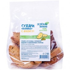 Сухари Поляница с арахисом Зелёная Линия, 250г в магазинах Перекресток