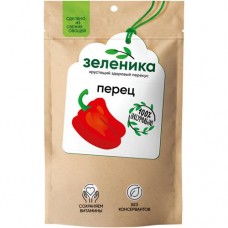 Перец сладкий Зеленика Здоровый овощной перекус сушёный, 30г в магазинах Перекресток