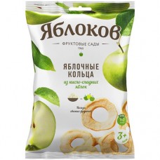 Кольца Яблоков яблочные из кисло-сладких яблок, 50г в магазинах Перекресток