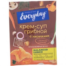 Крем-суп Everyday грибной с лисичками и пшеничными сухариками, 25г в магазинах Перекресток