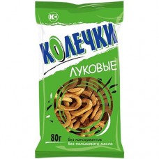 Колечки Невская Сушка луковые, 80г в магазинах Перекресток