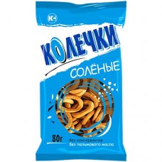 Колечки Невская Сушка солёные, 80г в магазинах Перекресток