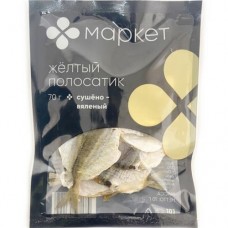 Жёлтый полосатик сушено-вяленый Маркет, 70г в магазинах Перекресток
