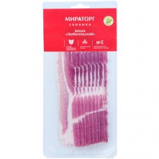 Бекон свиной Мираторг Любительский охлаждённый, 260г в магазинах Перекресток