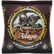 Торт бисквитный Adagio Шоколадный, 300г в магазинах Перекресток