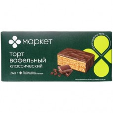 Торт Вафельный классический Маркет, 240г в магазинах Перекресток