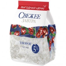 Творог Свежее Завтра 5%, 400г в магазинах Перекресток