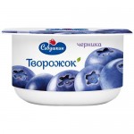 Паста творожная Савушкин черника 3.5%, 120г